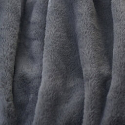 Cosi Home Faux Fur Electric Heated Throw - Grey - thumbnail 4
