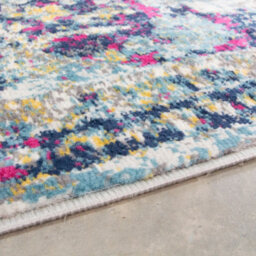 Loomed Multicolour Traditional Medallion Area Rug 200X290Cm - thumbnail 4