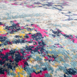 Loomed Multicolour Traditional Medallion Area Rug 200X290Cm - thumbnail 3