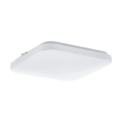Modern White Led Wall Flush Ceiling Light - 11.5W Warm White Bulb - image 1
