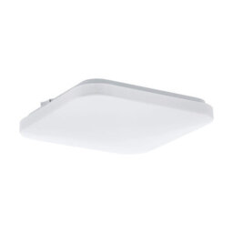 Modern White Led Wall Flush Ceiling Light - 11.5W Warm White Bulb - thumbnail 1