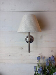 THE WALL LIGHTING COMPANY LIMITED Lupin Rechargeable Wall Light In Antique Brass With Bulb Included - thumbnail 6