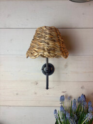 THE WALL LIGHTING COMPANY LIMITED Lupin Rechargeable Wall Light In Antique Brass With Bulb Included - thumbnail 7