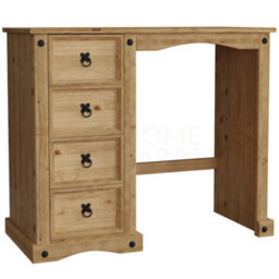Lassic Vida Designs Corona Solid Pine 4 Drawer Dressing Table - thumbnail 7