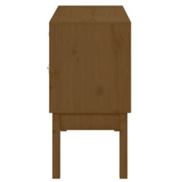 Berkfield Sideboard Honey Brown 110X40X78 Cm Solid Wood Pine - thumbnail 7