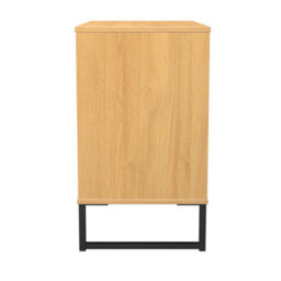 Beijing 3 Drawer Chest Of Drawers In Modern Oak (Ready Assembled) - thumbnail 2