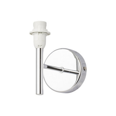 First Choice Lighting Brea Modern Chrome Wall Light Fitting Only (Shade Required) - image 1