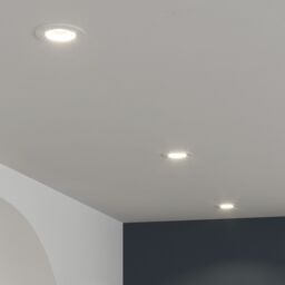 GoodHome Salk White Adjustable Led Neutral White Downlight 4.8W Ip20, Pack Of 3 - thumbnail 2