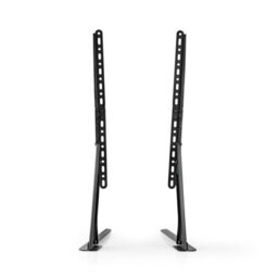 "Nedis Fixed Tv Lcd Screen Desk Stand Legs, Universal Table Mount For 13 - 70"" Screens, Adjustable Height, Vesa, Tv's To 50Kg" - thumbnail 4
