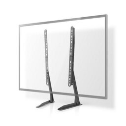 "Nedis Fixed Tv Lcd Screen Desk Stand Legs, Universal Table Mount For 13 - 70"" Screens, Adjustable Height, Vesa, Tv's To 50Kg" - thumbnail 1