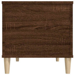 Berkfield Durable Coffee Table Brown Oak 90X44.5X45 Cm Engineered Wood - thumbnail 8