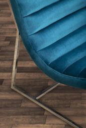 Orsina Velvet Cocktail Chair, Easy To Adjust Comfy Chair, Effortless Cleaning Ocassional Accent Chair - thumbnail 8