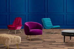 Orsina Velvet Cocktail Chair, Easy To Adjust Comfy Chair, Effortless Cleaning Ocassional Accent Chair - thumbnail 9
