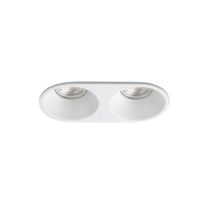 Luminosa Lighting Luminosa Gas Recessed Downlight Matt White 2X Gu10 - image 1