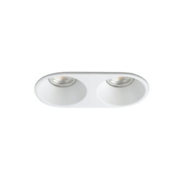 Luminosa Lighting Luminosa Gas Recessed Downlight Matt White 2X Gu10 - thumbnail 1
