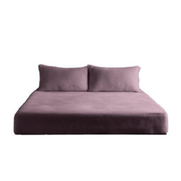 Teddy Fitted Sheet 30Cm Extra Deep Soft Cuddly Soft Touch Bedding Pink - thumbnail 2