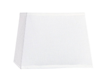 Luminosa Lighting Habana White Square Shade 160, 200 X 152mm, Suitable For Wall Lamps - image 1