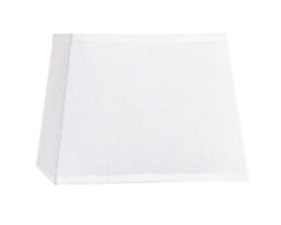Luminosa Lighting Habana White Square Shade 160, 200 X 152mm, Suitable For Wall Lamps - thumbnail 1