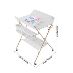 Living And Home Versatile Folding Baby Changing Table - thumbnail 6