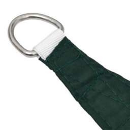 Berkfield Sunshade Sail Oxford Fabric Rectangular 2.5X4.5 M Dark Green - thumbnail 3