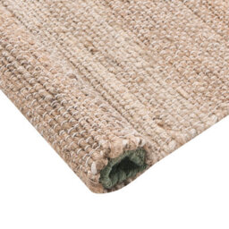 Beliani Rug Amravati Beige/ Green 80 X 300 Cm Jute - thumbnail 5