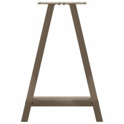Berkfield Dining Table Legs A-Shaped 2 Pcs 50X(72-73) Cm Steel - thumbnail 5