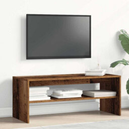Walplus Tv Cabinet Old Wood 100X40X40 Cm Engineered Wood - thumbnail 3