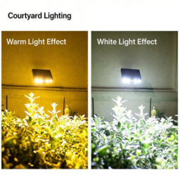 Solar Pir Motion Sensor Wall Light Outdoor Garden Security Ip65 - thumbnail 7