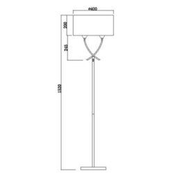 Pagazzi Lighting Pagazzi Justina Antique Brass Floor Lamp - thumbnail 6