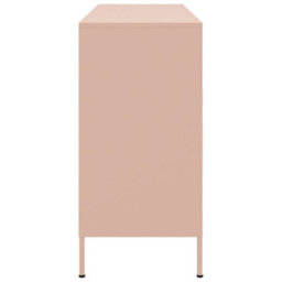 Berkfield Sideboard Pink 100.5X39X79 Cm Steel - thumbnail 7