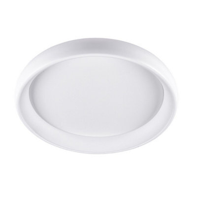 Luminosa Lighting Luminosa Modern Led Flush Ceiling Light White, Warm White 3000K 1760Lm