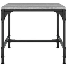 Berkfield Industrial Side Tables 2 Pcs Grey Sonoma 40X40X35 Cm Engineered Wood - thumbnail 6