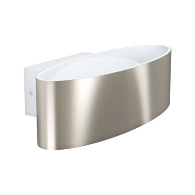 Satin Nickel Wall Light With Led Bulb - Modern Design For Home Decor - image 1