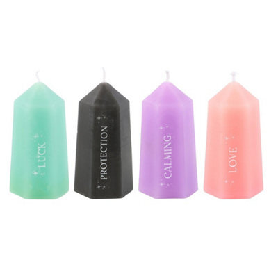 Something Different Crystal Candles (Pack Of 16) Multicoloured (One Size) - image 1