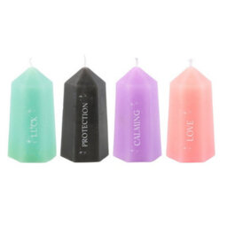 Something Different Crystal Candles (Pack Of 16) Multicoloured (One Size) - thumbnail 1