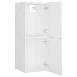 Berkfield Bathroom Furniture Set White Engineered Wood - thumbnail 5