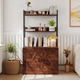 Industrial Storage Cabinet Cat Furniture W/4 Hooks - thumbnail 4