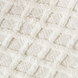 Homescapes White Diamond Cotton Tufted Throw 125 X 150 Cm - thumbnail 4