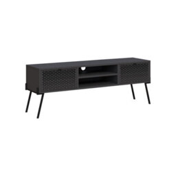 Decortie Naive Anthracite Grey Uv Pattern Tv Stand For Tvs Up To 55-Inch (W) 143Cm - thumbnail 2