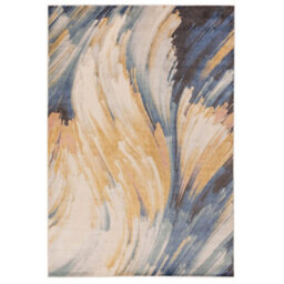 The Rug Edit Viva Swirl Multi Colour Living Room Rug - 160X220Cm - thumbnail 2