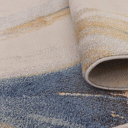 The Rug Edit Viva Swirl Multi Colour Living Room Rug - 160X220Cm - thumbnail 6