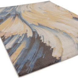 The Rug Edit Viva Swirl Multi Colour Living Room Rug - 160X220Cm - thumbnail 4