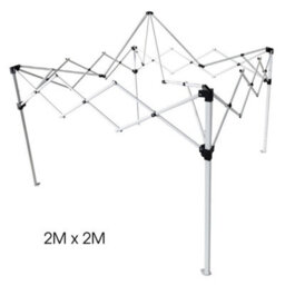 Sundaze Metal Frame For 2M X 2M Pop Up Gazebo Garden Canopy Shelter Replacement Only Frame - thumbnail 2