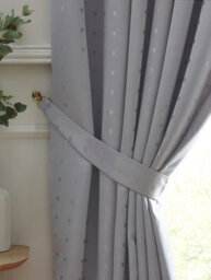 Luxury Living Adiso Pencil Pleat Taped Top Curtains Silver - thumbnail 2