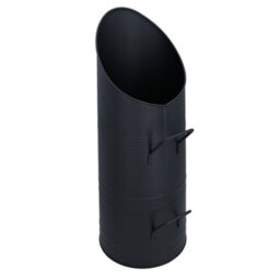 AB Tools Coal Hod Scuttle Black Metal Bin Coal Carrier Fire Log Burner 56 X 25Cm Fireplace