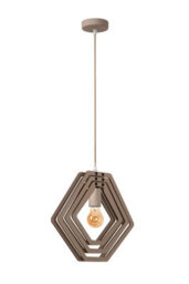 Lucide Mauro - Pendant Light Children - 1Xe27 - Taupe - thumbnail 2
