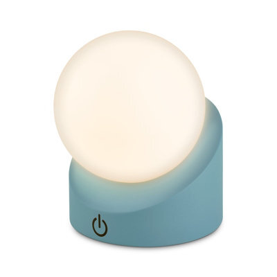 Briloner Sora Blue Mini Led Table Lamp Desk Light Rechargeable Ip54 Dimmable Outdoor - image 1