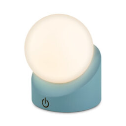 Briloner Sora Blue Mini Led Table Lamp Desk Light Rechargeable Ip54 Dimmable Outdoor
