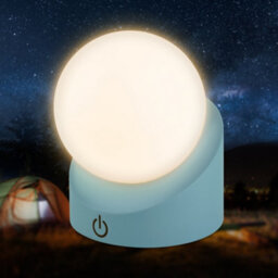 Briloner Sora Blue Mini Led Table Lamp Desk Light Rechargeable Ip54 Dimmable Outdoor - thumbnail 6