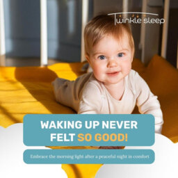 Bedz Online Twinklesleep Hypoallergenic Baby Cot Mattress - 120X60X10Cm - thumbnail 6
